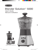 Back to Basics Blender Solution 5500 Manuel utilisateur