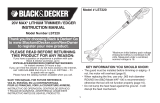 Black & Decker Edger LST220 Manuel utilisateur