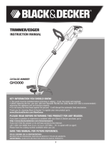 Black & Decker Trimmer GH3000 Manuel utilisateur