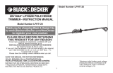 Black & Decker LPHT120 Manuel utilisateur