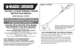 Black & Decker Trimmer LST220 Manuel utilisateur