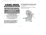 Black & Decker BT1000 Manuel utilisateur
