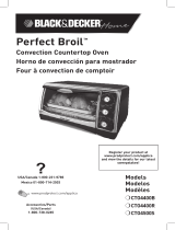 Black & Decker Perfect Broil CTO4400R Manuel utilisateur