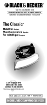 Black & Decker F63D Manuel utilisateur