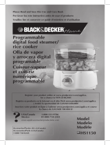 Black and Decker Appliances HS1150 Manuel utilisateur