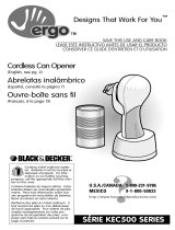 Black & Decker KEC500 Manuel utilisateur