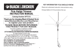 BLACK DECKER NPT318 Manuel utilisateur