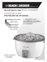 Black and Decker Appliances RC5428C Mode d'emploi