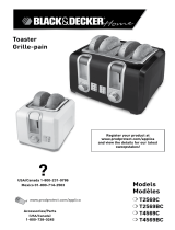 Black and Decker Appliances T2569BC Manuel utilisateur