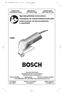 Bosch Power Tools 1500C Manuel utilisateur