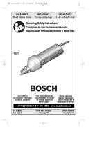 Bosch Power Tools 1521 Manuel utilisateur