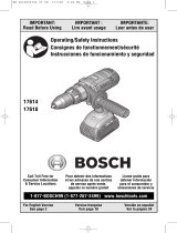 Bosch Power Tools 17614 Manuel utilisateur