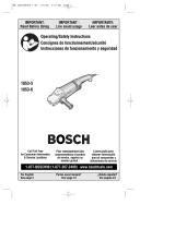 Bosch 1853-5 Manuel utilisateur