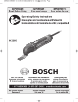 Bosch MX25E Manuel utilisateur