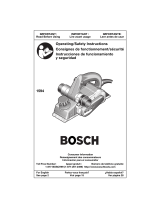 Bosch Appliances 1594K - NA Power Planer 3-1/4 Manuel utilisateur