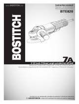 Bostitch BTE820K Manuel utilisateur