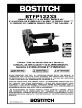 Bostitch SMART POINT BTFP72155 Manuel utilisateur