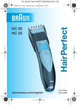 Braun HAIRPERFECT HC 20 Manuel utilisateur
