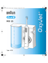Braun MD15 OxyJet Manuel utilisateur