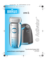 Braun 8781, Activator Manuel utilisateur