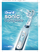 Braun Sonic complete Toothbrush Manuel utilisateur