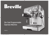 Breville DIE-CAST PROGRAMMABLE ESPRESSO MACHINE Manuel utilisateur