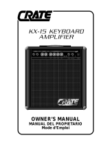 Crate KX-15 Manuel utilisateur