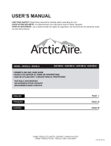 Arctic Aire ADR30B1G Manuel utilisateur