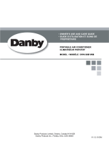 Danby DPA140B1WB Le manuel du propriétaire