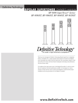Definitive Technology BP-8020ST Manuel utilisateur