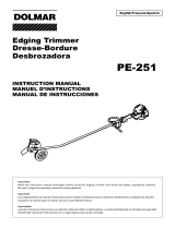Dolmar EDGING TRIMMER PE-251 Manuel utilisateur
