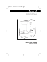Duracraft DWM-250 Manuel utilisateur