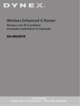 Dynex Wireless Enhanced G Router DX-WEGRTR Manuel utilisateur