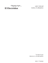 Electrolux EDC 77550W Manuel utilisateur