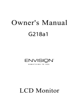 Envision G218a1 Le manuel du propriétaire
