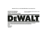 DeWalt DW238 Manuel utilisateur