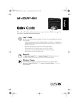 Epson WorkForce Pro WF-4640 Guide de démarrage rapide