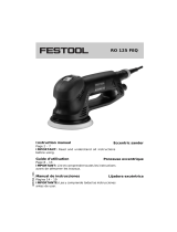 Festool RO 125 FEQ Manuel utilisateur