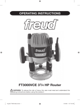 Freud Tools FT3000VCE Manuel utilisateur