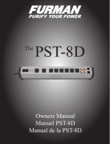 Furman Sound PST-8 DIG Manuel utilisateur