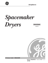 GE Spacemaker DSKP233 Manuel utilisateur