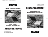George Foreman GGR88DKCAN Le manuel du propriétaire