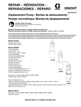 Graco 309250T - Displacement Pump, Repair Manuel utilisateur