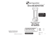 Germ Guardian UV-C Room Air Sanitizer: Model EV9102 Manuel utilisateur