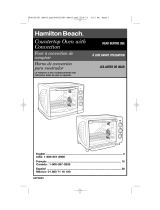 Hamilton Beach 31199XR - Countertop Oven With Convection Manuel utilisateur