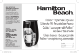 Hamilton Beach 49996 Manuel utilisateur
