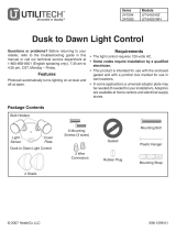 Heath Zenith Dusk to Dawn Light Control UT-5403-BZ Manuel utilisateur