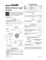 Heath Zenith SL-5412-WH-A - Heath - Motion-Sensing Twin Security Light Manuel utilisateur