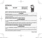 Hitachi 50Y Manuel utilisateur