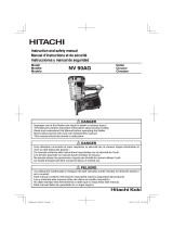 Hitachi NV 90AG Manuel utilisateur